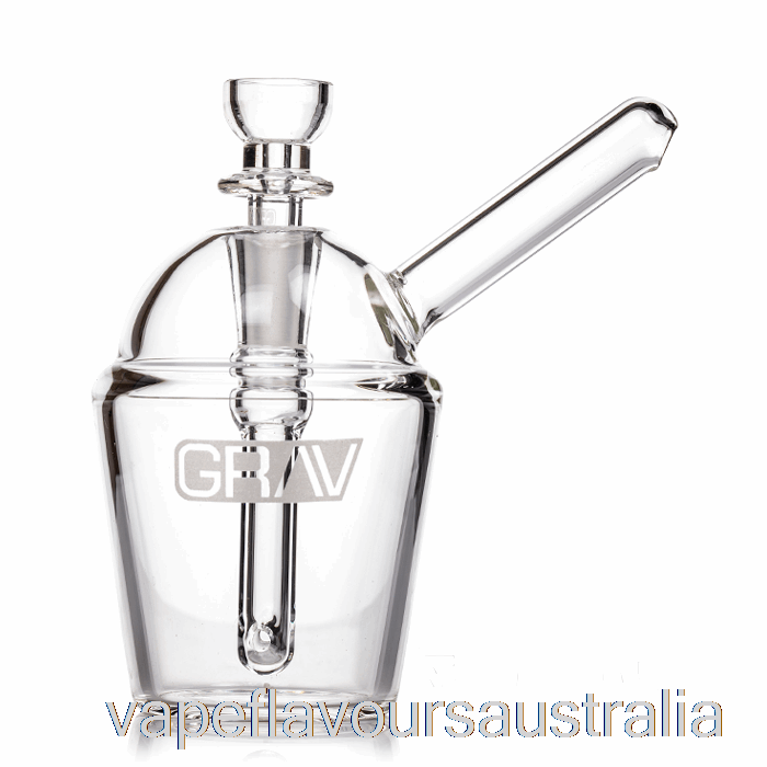Vape Nicotine Australia GRAV Slush Cup Pocket Bubbler Clear